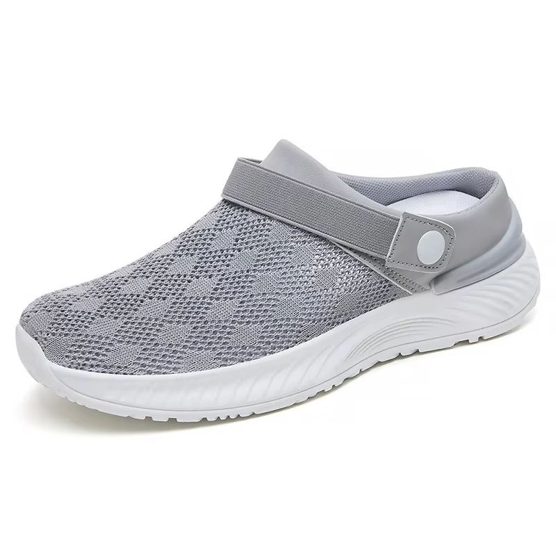 Womens Summer Mesh Slip On Slippers Casual Breathable Shoes 9