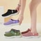 Womens Summer Mesh Slip On Slippers Casual Breathable Shoes 1
