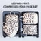 4 Piece Compression Packing Cubes Set Large Capacity Foldable Expandable Travel Storage Bags 9