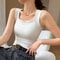 Seamless BuiltIn Bra Tank Top For Women Breathable Summer Workout Vest Sleeveless Shirt 7