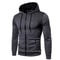 Urban SlimFit Fleece Bomber Jacket With ScarfStyle Stand Collar 11