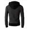 Urban SlimFit Fleece Bomber Jacket With ScarfStyle Stand Collar 3