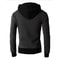 Urban SlimFit Fleece Bomber Jacket With ScarfStyle Stand Collar 3