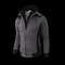 Urban SlimFit Fleece Bomber Jacket With ScarfStyle Stand Collar 5