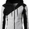 Urban SlimFit Fleece Bomber Jacket With ScarfStyle Stand Collar 22