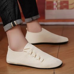 airflow lightweight mesh loafers – breathable mens walking & casual sneakers