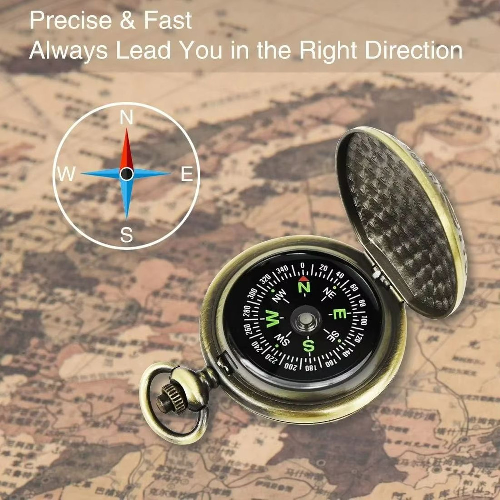TrailGuide Military Navigation Compass Lightweight Map Reading Tool For Hiking Camping Orienteeri 4
