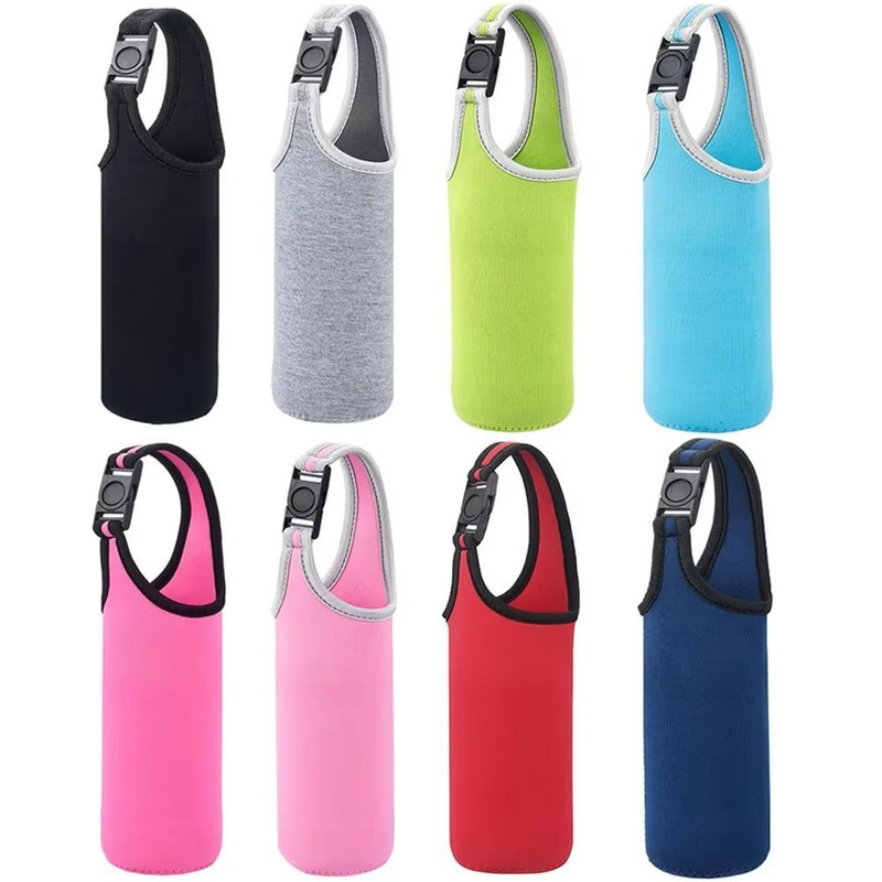HydraGuard Neoprene Insulated Water Bottle Sleeve Sports Bottle Carrier Protective Pouch 4