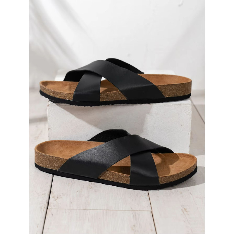 AquaStep Mens Waterproof NonSlip Thick Sole Slippers Lightweight SlipOn Comfort 2