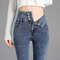 Vintage HighWaist Stretch Skinny Jeans Womens Slim Fit Pencil Pants 9
