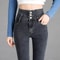 Vintage HighWaist Stretch Skinny Jeans Womens Slim Fit Pencil Pants 1