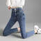 Vintage HighWaist Stretch Skinny Jeans Womens Slim Fit Pencil Pants 4