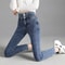 Vintage HighWaist Stretch Skinny Jeans Womens Slim Fit Pencil Pants 4