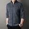 UrbanEdge Mens StandUp Collar Knit Cardigan Slim Fit Winter Sweater Jacket 10