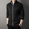 UrbanEdge Mens StandUp Collar Knit Cardigan Slim Fit Winter Sweater Jacket 12