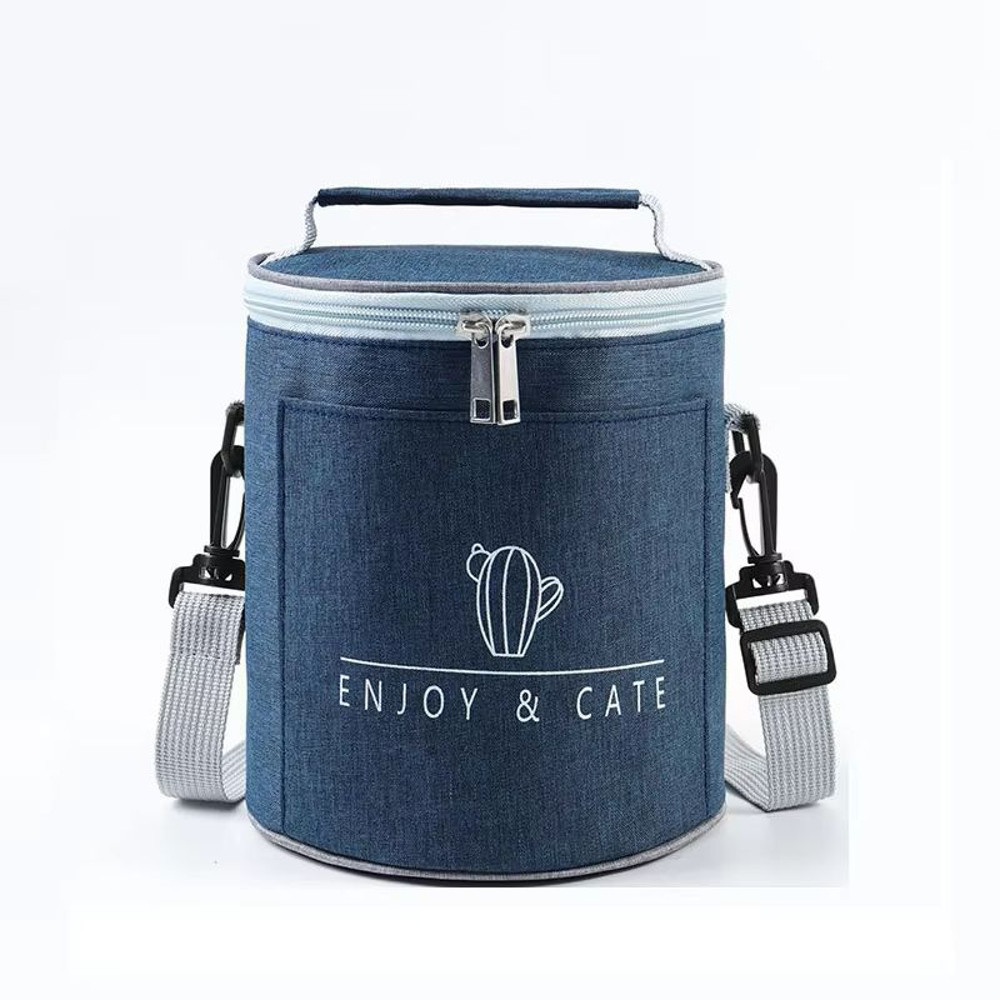 RoundPro Insulated Lunch Bag Waterproof Thermal Food Storage For Office Travel 6