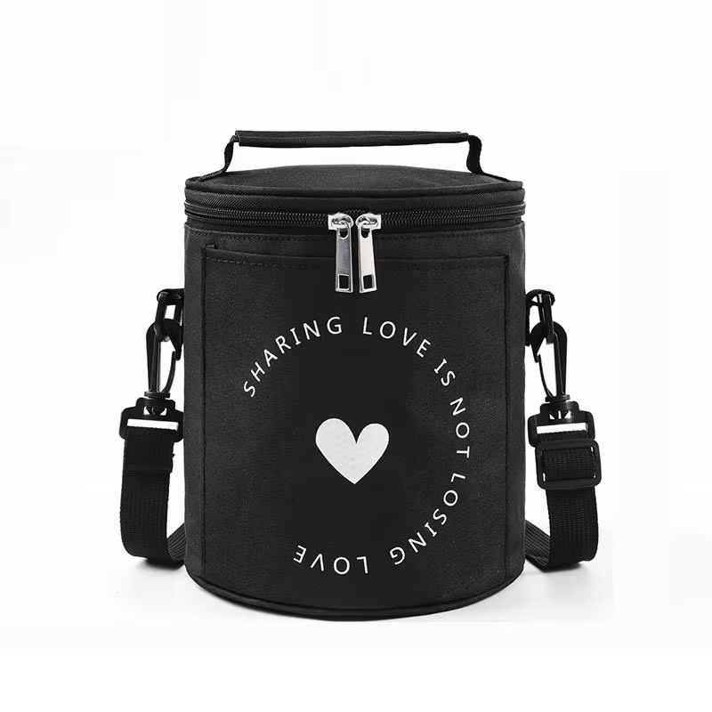 RoundPro Insulated Lunch Bag Waterproof Thermal Food Storage For Office Travel 7