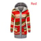 Cozy Striped Hooded Womens Cardigan Plush Lined Long Sleeve Autumn Winter Sweater Coat 7