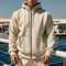 Mens Thick Hooded ZipUp Sweatshirt Warm Comfortable And Sporty For Autumn Winter 6