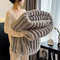 CozyStripes Thickened Multifunctional Throw Blanket 7