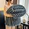 CozyStripes Thickened Multifunctional Throw Blanket 13