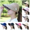 Womens Wide Brim Foldable Sun Hat AntiUV Beach Visor Cap For Summer Vacation 0