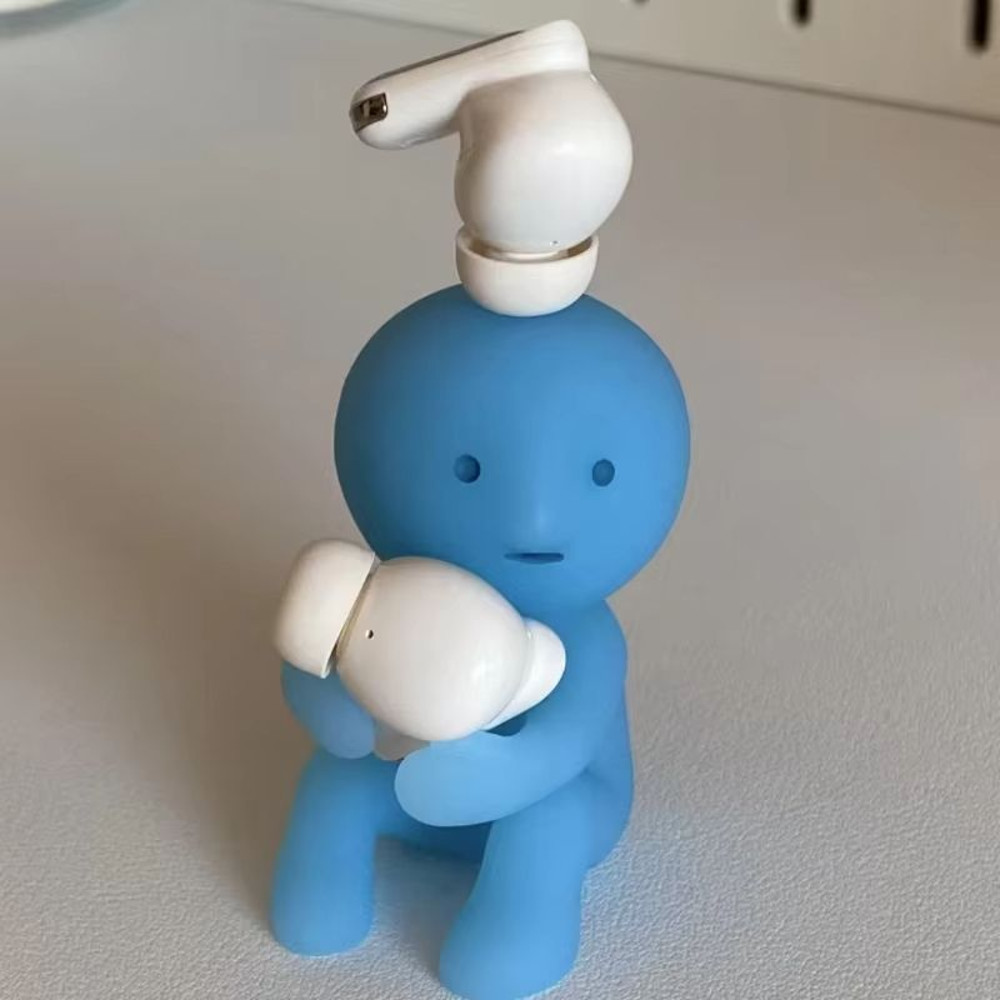 Smiski Toothbrush Pen Holder Cute Standing Night Light Figurine And Desktop Decoration 1