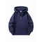 Mens HalfZip Hoodie Solid Color Long Sleeve Pullover For Autumn Casual Sportswear 3