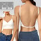 Invisible PushUp Bra Backless Seamless LowCut Plunge Lingerie For Women 8