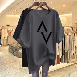 retroease y2k oversized printed cotton tee (m–6xl)