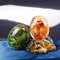 MythicCore Lava Dragon Egg Sculpture Crystal Resin Fantasy Decor 1