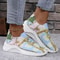 FloraLift Floral Knit Platform Sneakers 10