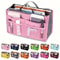 Multifunctional Double Zipper Large Capacity Storage Bag – Travel Makeup & Toiletry Organizer