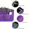 Multifunctional Double Zipper Large Capacity Storage Bag – Travel Makeup & Toiletry Organizer