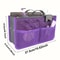 Multifunctional Double Zipper Large Capacity Storage Bag – Travel Makeup & Toiletry Organizer
