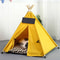 Pet Teepee Bed Tent With Thick Cushion Portable Indoor House For Small Dogs Cats Rabbits 1