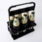 Portable Foldable Beer Beverage Rack Durable Cup Organizer And Bottle Holder For Parties Travel 14