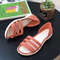 Womens Candy Color Peep Toe Summer Sandals Comfortable Outdoor Flat Shoes 0