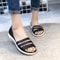 Womens Candy Color Peep Toe Summer Sandals Comfortable Outdoor Flat Shoes 7
