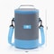 Circular Oxford Thermal Lunch Tote Insulated Round Meal Bag With Aluminum Foil Lining For Office 4