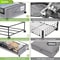 Underbed Storage Containers With Wheels And Lids SpaceSaving PullOut Bins For Clothes Shoes And Do 4