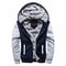 Mens Winter Fleece Hoodie Jacket Thick Warm Zipper Sweatshirt Coat For Casual Wear Sports 11