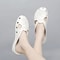 Womens Summer Jelly Platform Slippers Breathable Outdoor Indoor Hole Shoes For Beach House And Ca 3