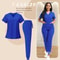 Medical Nurse Uniform Two Piece Scrubs Set For Women And Men Hospital Clinical Spa Dental Workwear 10
