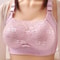 Womens Large Size Wireless Support Bra Comfortable Bustier Non Padded Brassiere For Everyday Wear 3