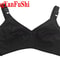 Seamless Lace Bra For Large Bust Full Coverage Wireless Minimizer With Cotton Comfort 7