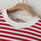 WomenS Oversized Striped TShirt 95 Cotton Long Sleeve Vintage Casual Top 14