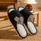 Mens Non Slip Linen House Slippers Soft Sole Indoor Comfort Shoes For Spring And Summer 6