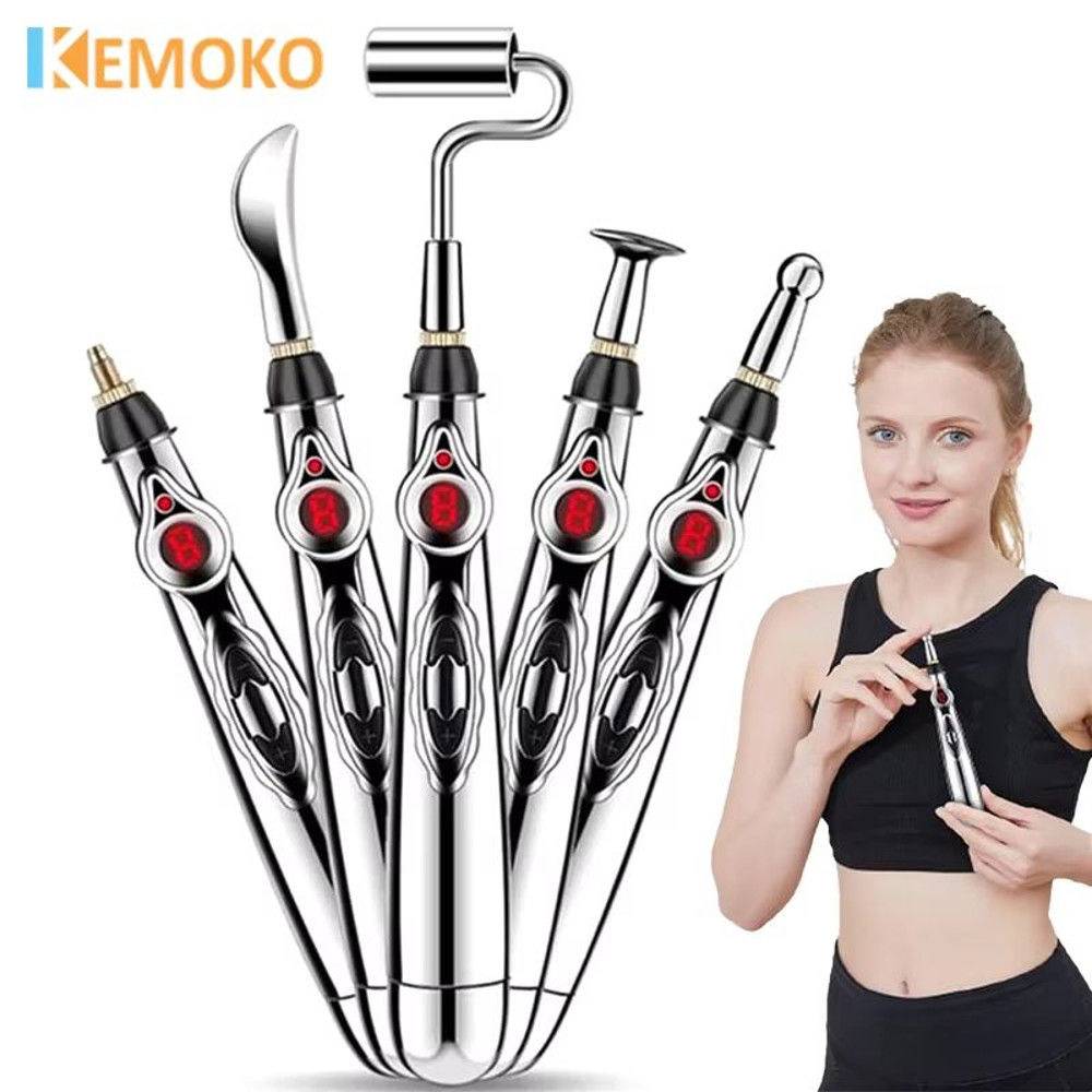 Electronic Acupuncture Pen Meridian Energy Massage Device For Pain Relief Physical Therapy 0