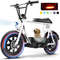 819W AllTerrain Electric Scooter With Seat Fat Tire Commuter Ebike For Adults Teens With Carry Ba 7